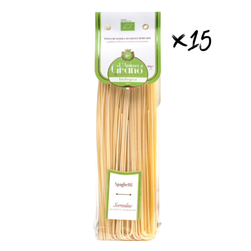 Spaghetti incurvés Anima di Grano Bio 400g