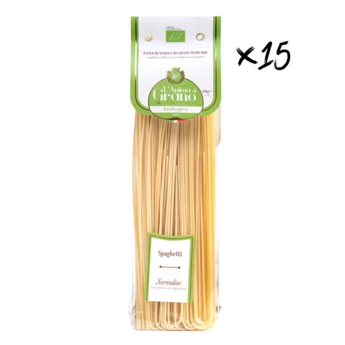 Spaghetti incurvés Anima di Grano Bio 400g