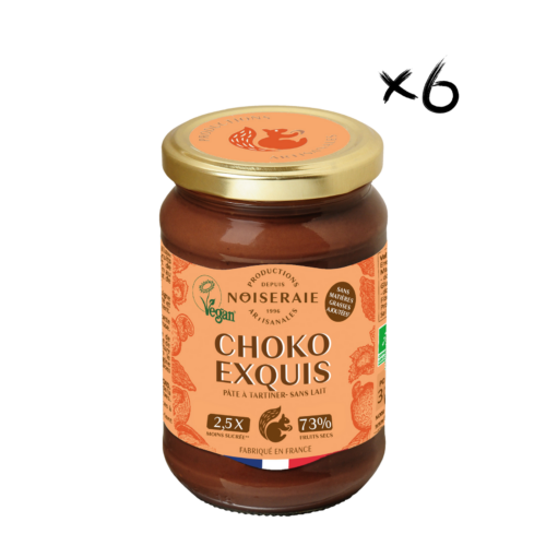 CHOKO EXQUIS Fruits secs 73% Bio