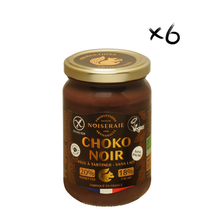 CHOKO NOIR 20% Noisette 18%