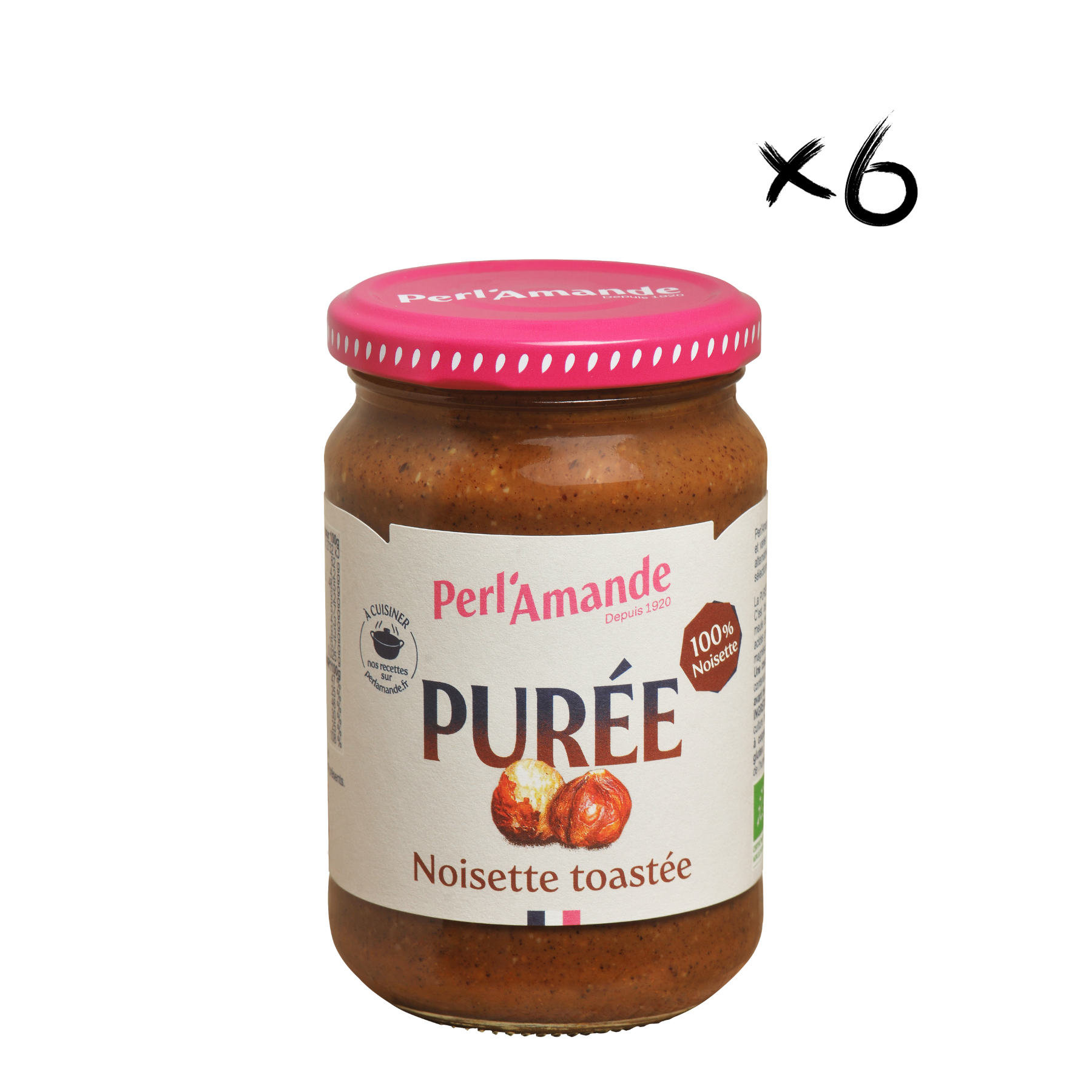 Purée Noisette Toastée Bio 280g .