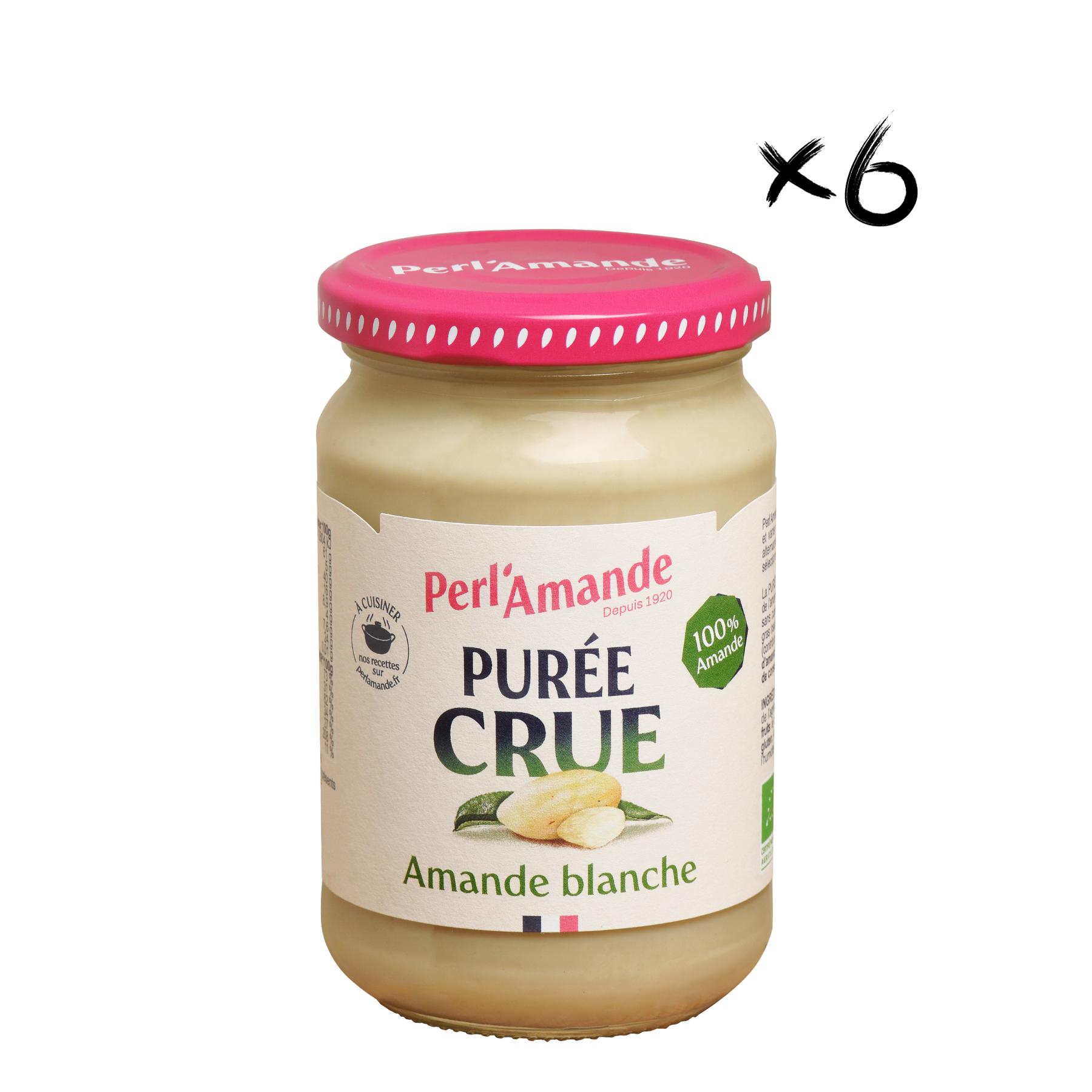 Purée Amandes Blanchies Bio 300g.