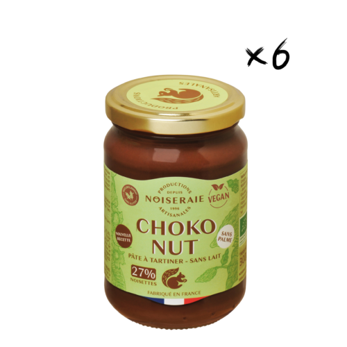 CHOKENUT NOISETTE 27% 300g - Fusion délicieuse de noisettes et de chocolat, 27% de pur bonheur. Dégustez cette gourmandise en format pratique de 300g.