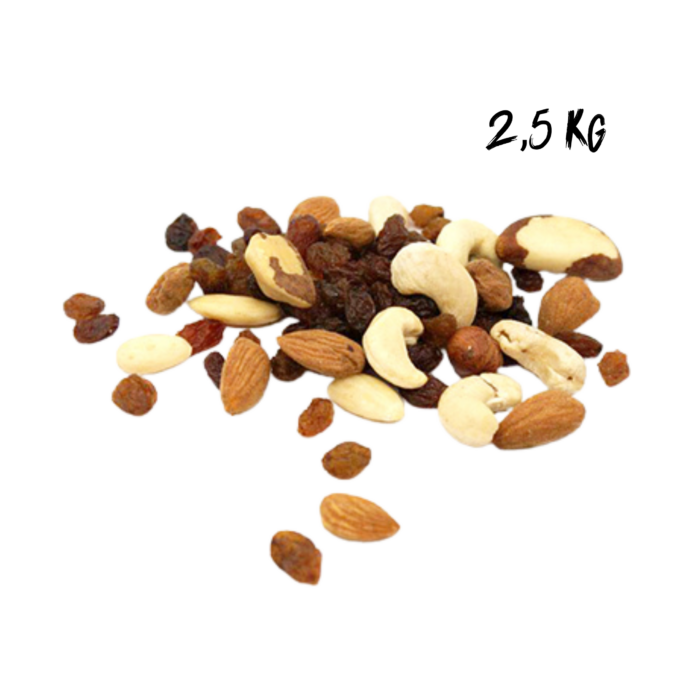 Mélange Étudiant Bio Vrac 2.5 kg : Variété saine en vrac. Simplifiez vos repas avec cet assortiment bio pour une alimentation équilibrée. Optez pour la praticité et la qualité!