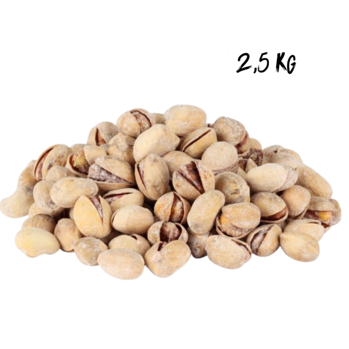 Pistaches en Coques Grillées Salées Bio Vrac 2.5 kg