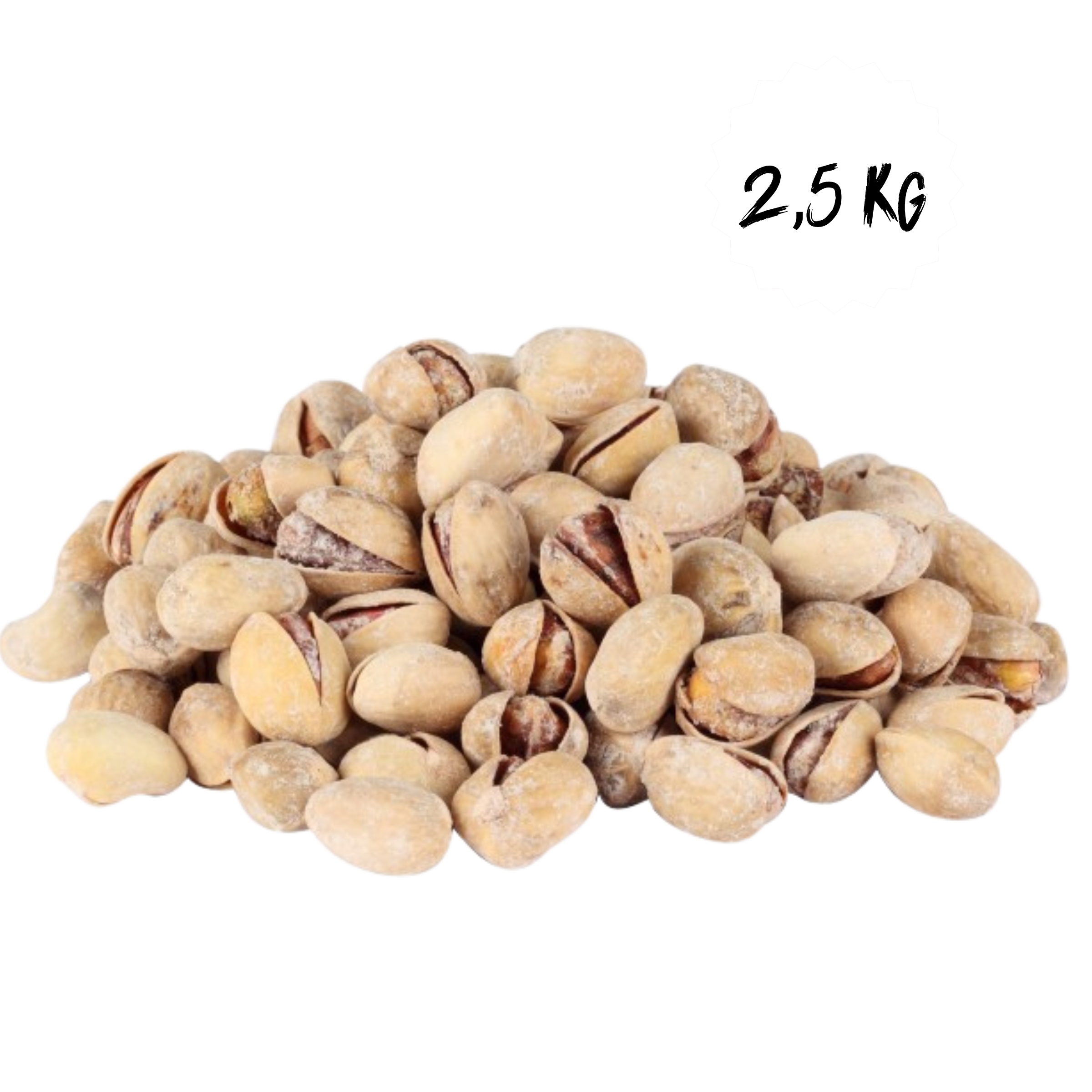 Pistaches en Coques Grillées Salées Bio Vrac 2.5 kg