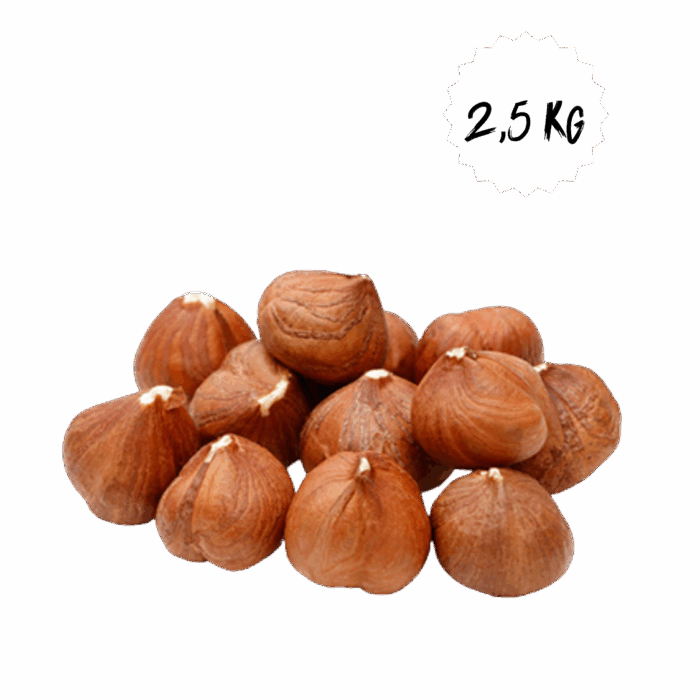 Noisettes décortiquées nature Bio Vrac 2.5 kg