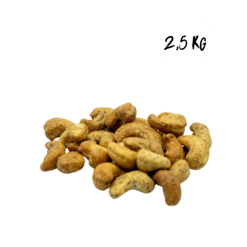Noix de Cajou grillée Sel et Poivre Bio Vrac 2,5 kg