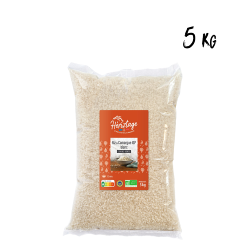 Riz de Camargue Rond blanc IGP Bio Vrac 5 kg ***DATE COURTE 10/04/2025***