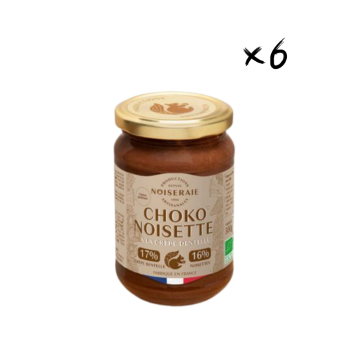 CHOKO Noisettes à la crêpe de dentelle 300g x6 DDM dépassée 11/09/26 antigaspi